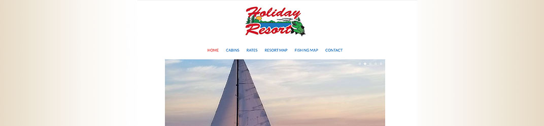 Holiday Resort Osakis Website